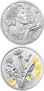 10 euro coin The Dandelion | Austria 2022