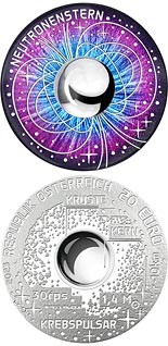 20 euro coin The Neutron Star | Austria 2023