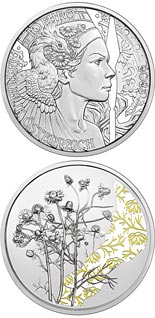 10 euro coin The Chamomile | Austria 2023