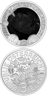 3 euro coin Deep-sea Anglerfish | Austria 2023