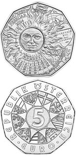 5 euro coin New Year Coin 2024 | Austria 2023