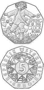 5 euro coin New Year Coin 2026 | Austria 2025