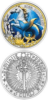 3 euro coin The Hippocampus | Austria 2026