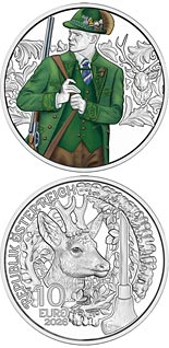 10 euro coin Anpirschen - Horn | Austria 2026