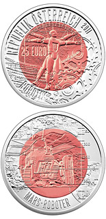 25 euro coin Robotik | Austria 2011