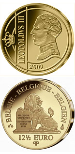 12.5 euro coin Leopold III. | Belgium 2009