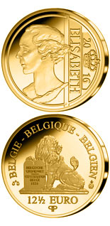 12.5 euro coin Elisabeth Gabriele Valérie Marie, Duchess in Bavaria  | Belgium 2016