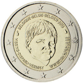 Image of 2 euro coin - Child Focus | Belgium 2016