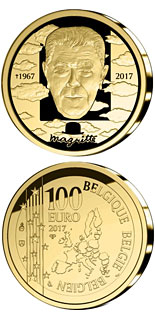 100 euro coin Rene Magritte | Belgium 2017