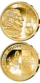25 euro coin 10th Anniversary of the Death of Hugo Claus | Belgium 2018