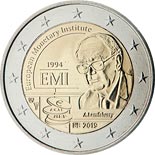 2 euro coin 25 Years of European Monetary Institute | Belgium 2019