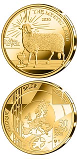 50 euro coin Gothic - Jan van Eyck | Belgium 2020
