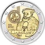 2 euro coin 500 Years of Carolus V | Belgium 2021