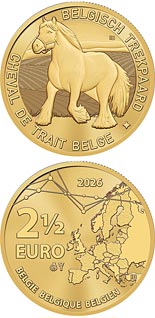 2.5 euro coin Belgian Draught | Belgium 2026