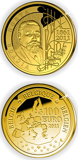 100 euro coin Victor Horta  | Belgium 2011