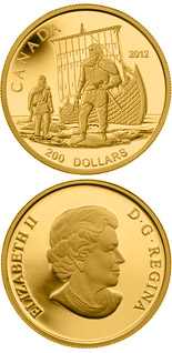 200 dollar coin The Vikings  | Canada 2012