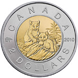 2 dollar coin Young Lynx | Canada 2010