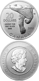 20 dollar coin Polar Bear | Canada 2012