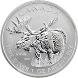 5 dollar coin The Moose | Canada 2012