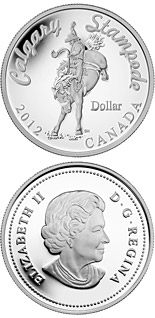 1 dollar coin Calgary Stampede | Canada 2012