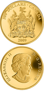 300 dollar coin Prince Edward Island Coat of Arms | Canada 2009