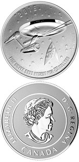 20 dollar coin Star Trek Enterprise | Canada 2016