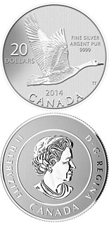 20 dollar coin Canada Goose | Canada 2014