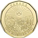 1 dollar coin 125th Anniversary of the Klondike Gold Rush | Canada 2021