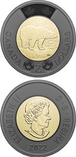 2 dollar coin Honouring Queen Elizabeth II | Canada 2022