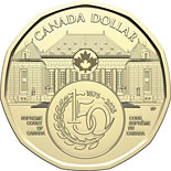 1 dollar coin 150th Anniversary of the Supreme Court of Canada | Canada 2025