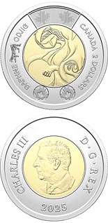 2 dollar coin Celebrating the Life and Art of Daphne Odjig | Canada 2025