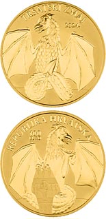 100 euro coin Trsat Dragon | Croatia 2024