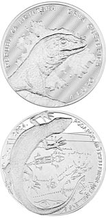 4 euro coin Black Lizard | Croatia 2024