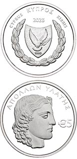 5 euro coin Apollon Hylates | Cyprus 2023