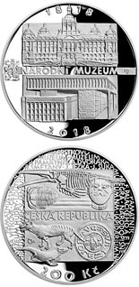 200 koruna coin Foundation of National Museum  | Czech Republic 2018