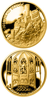 5000 koruna coin Bezděz | Czech Republic 2016