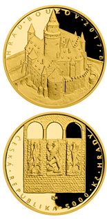 5000 koruna coin Bouzov | Czech Republic 2017