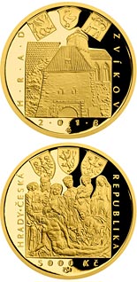 5000 koruna coin Zvíkov | Czech Republic 2018