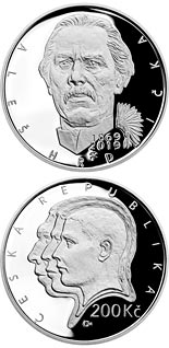 200 koruna coin Aleš Hrdlička | Czech Republic 2019