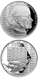 200 koruna coin 200th Anniversary of the Birth of Gregor Mendel | Czech Republic 2022