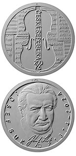 200 koruna coin 150th Anniversary of the Birth of Josef Suk | Czech Republic 2024