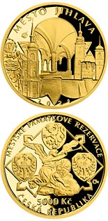 5000 koruna coin Jihlava | Czech Republic 2021