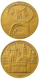 5000 koruna coin Hradec Králové | Czech Republic 2023