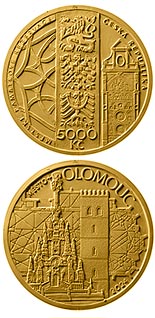 5000 koruna coin Olomouc | Czech Republic 2024