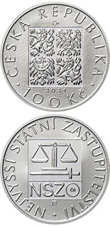 100 koruna coin Prosecutor General’s Office | Czech Republic 2024