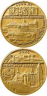 5000 koruna coin Jindřichův Hradec | Czech Republic 2026