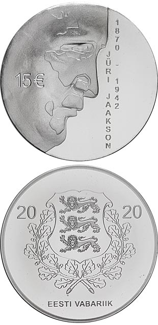 Collector silver euro coins. The euro coin series from Estonia