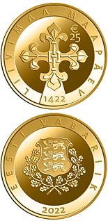 25 euro coin The Livonian Diet | Estonia 2022