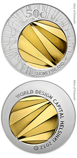 50 euro coin World Design Capital Helsinki 2012 | Finland 2012