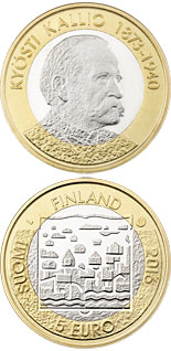 5 euro coin Kyösti Kallio | Finland 2016